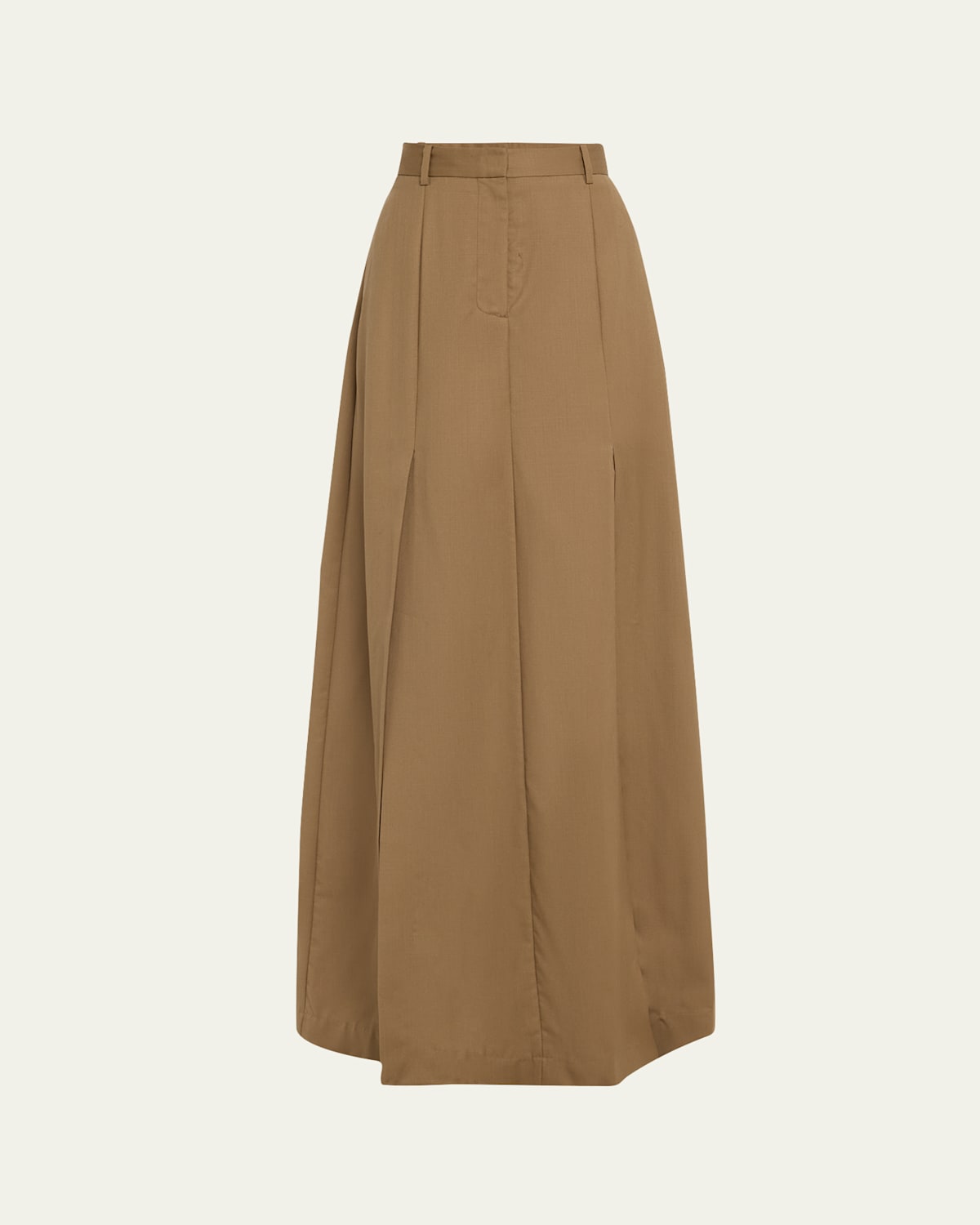 Natalia Wool A-line Maxi Skirt