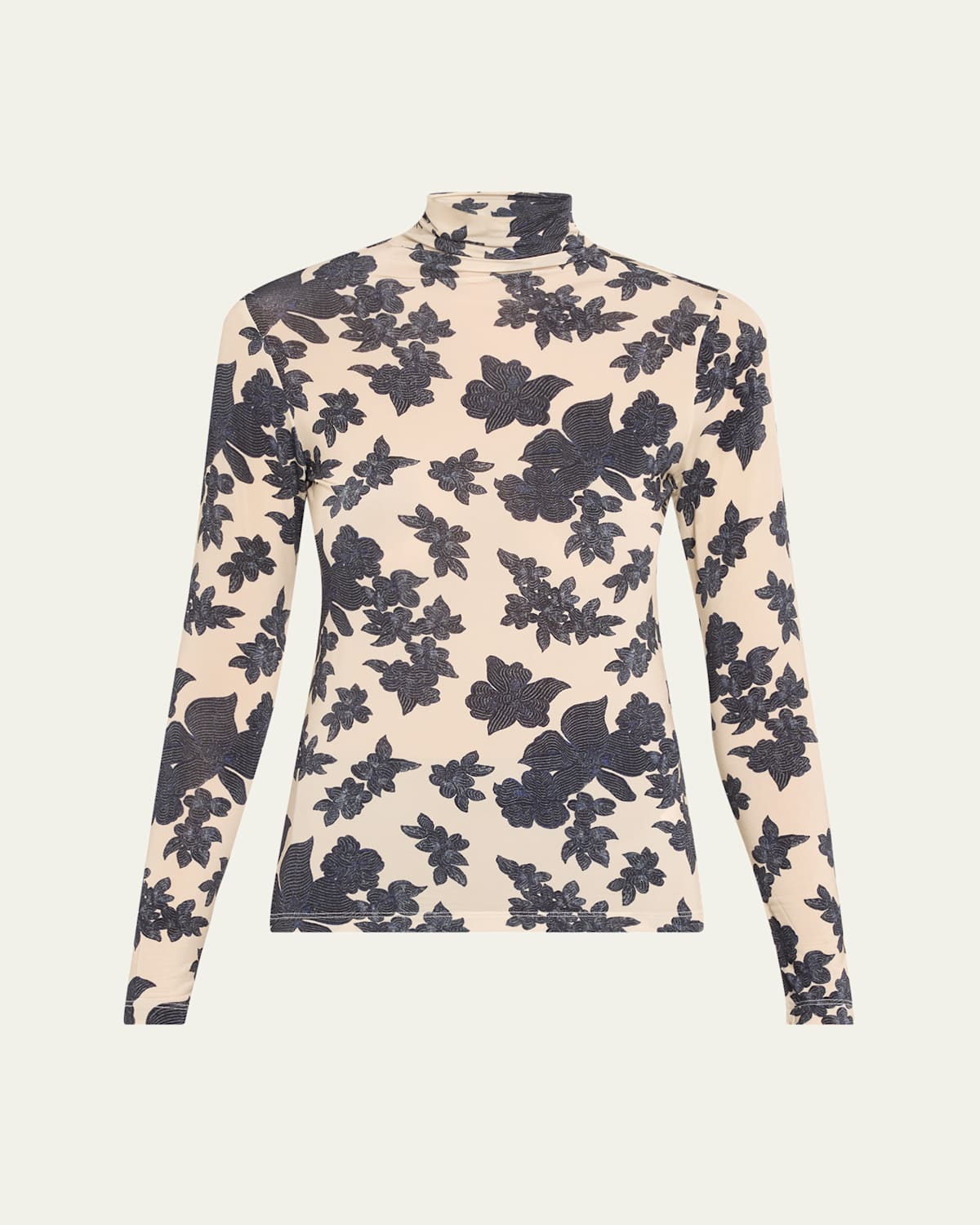 Ulla Johnson Aurelia Jersey Top In Moonflower