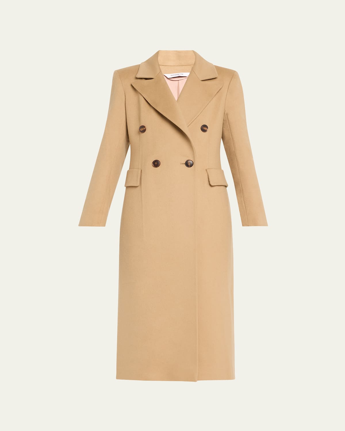 Fleurette camel coat sale