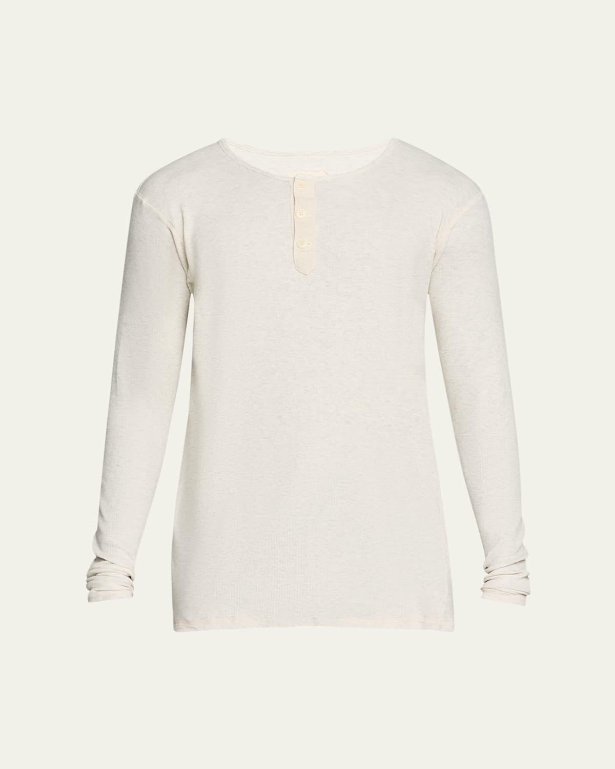 Men's Cotton Henley Shirt