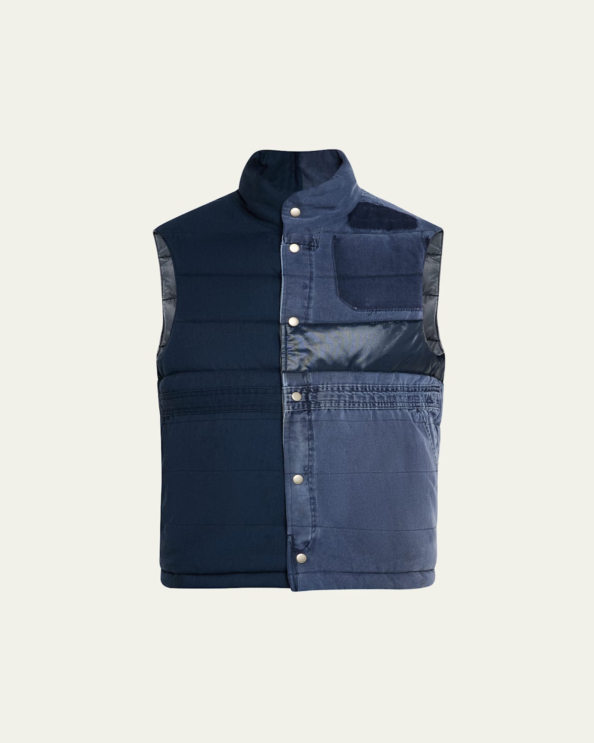 Men's Padded Denim Workwear Vest