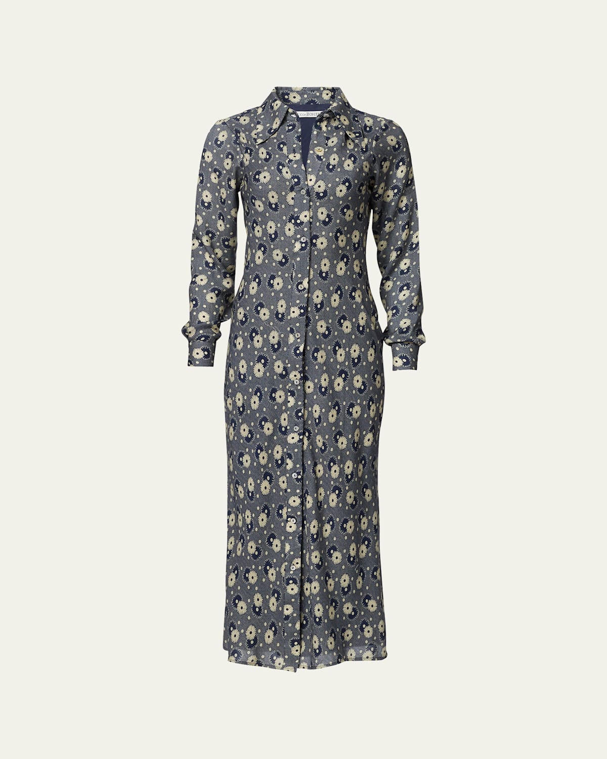 Lotte Daisy Long-Sleeve Shirtdress