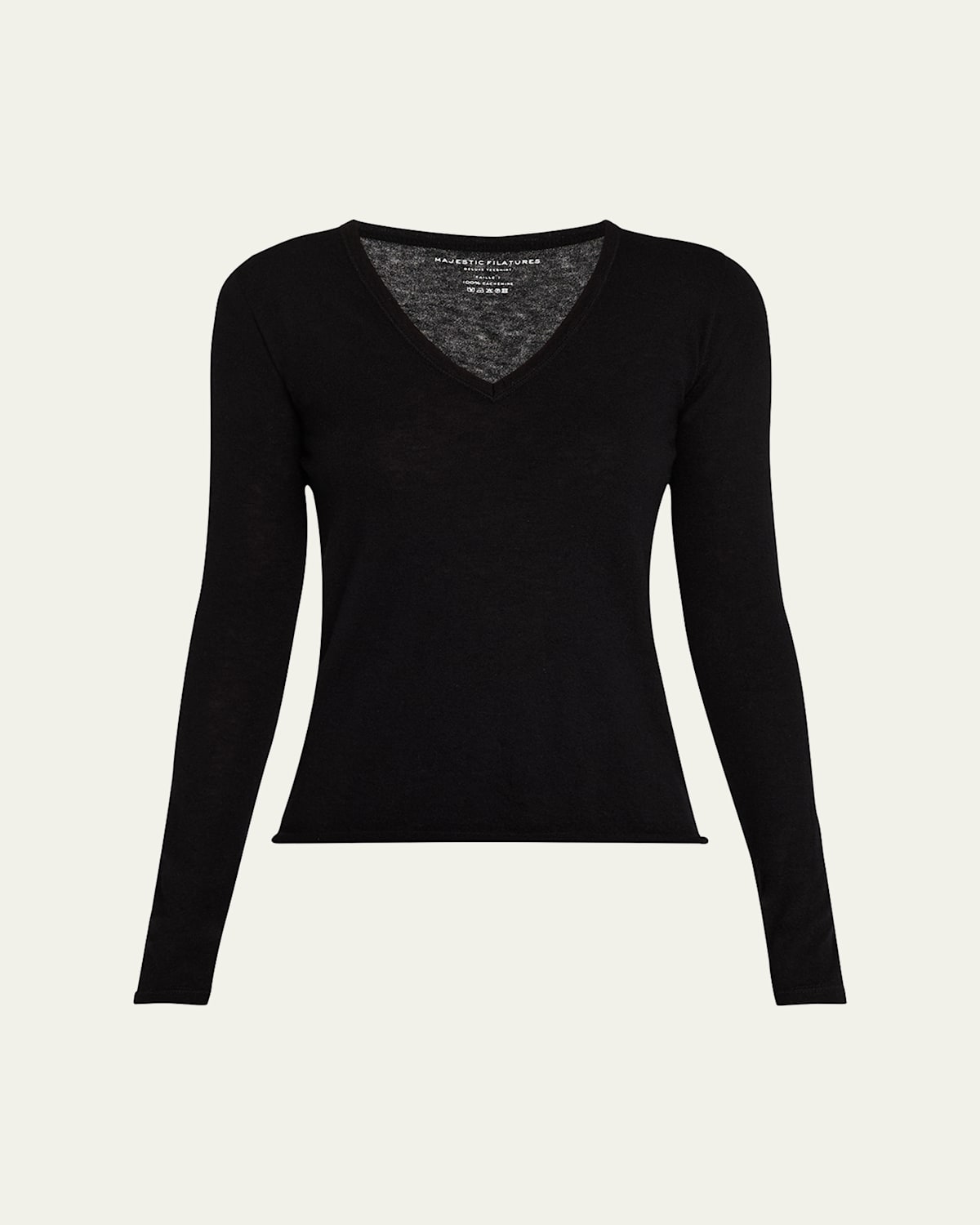 Machine Washable Cashmere V-Neck Pullover