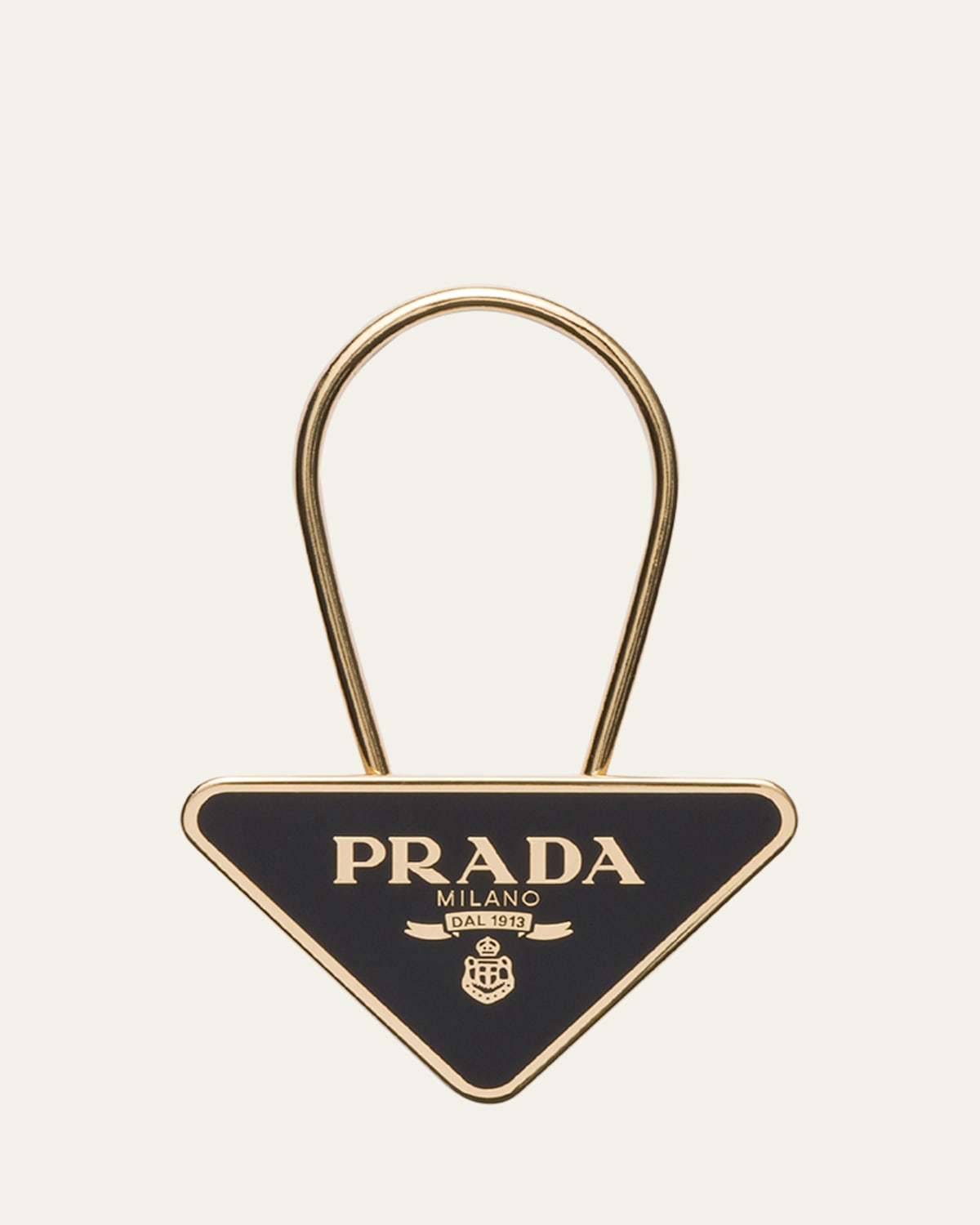 Triangle Metal Keychain