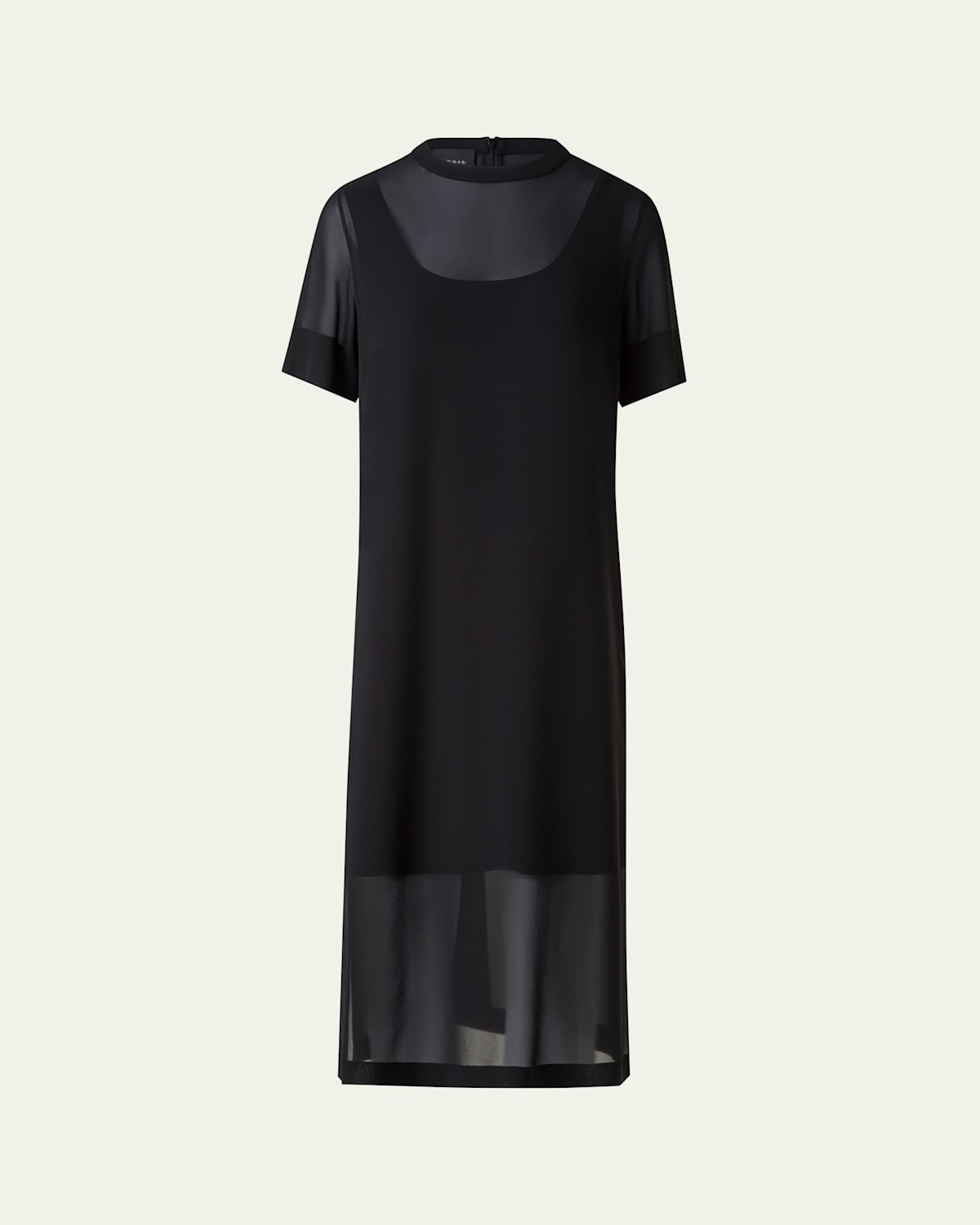 Silk Georgette Tunic Dress