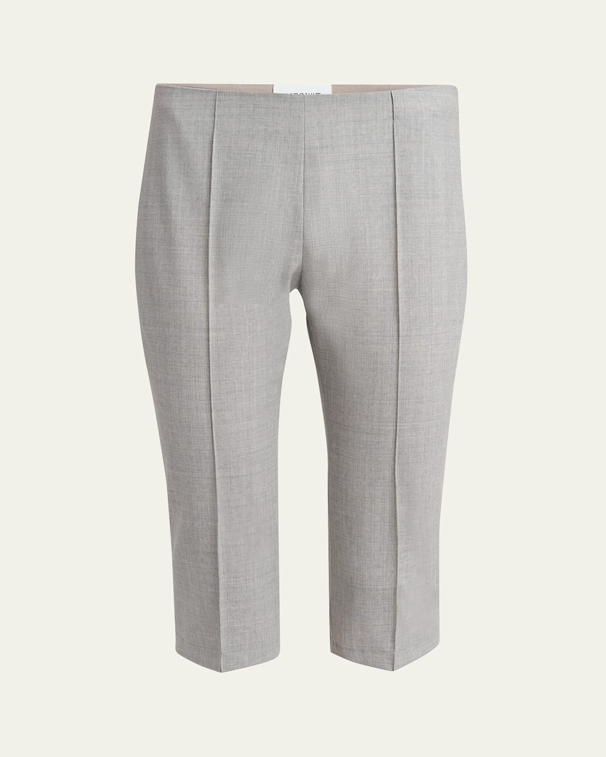 Paride Knee Length Wool Pants