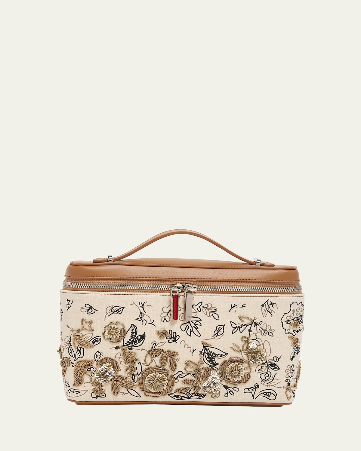 Djanis Floral Toile Crossbody Bag