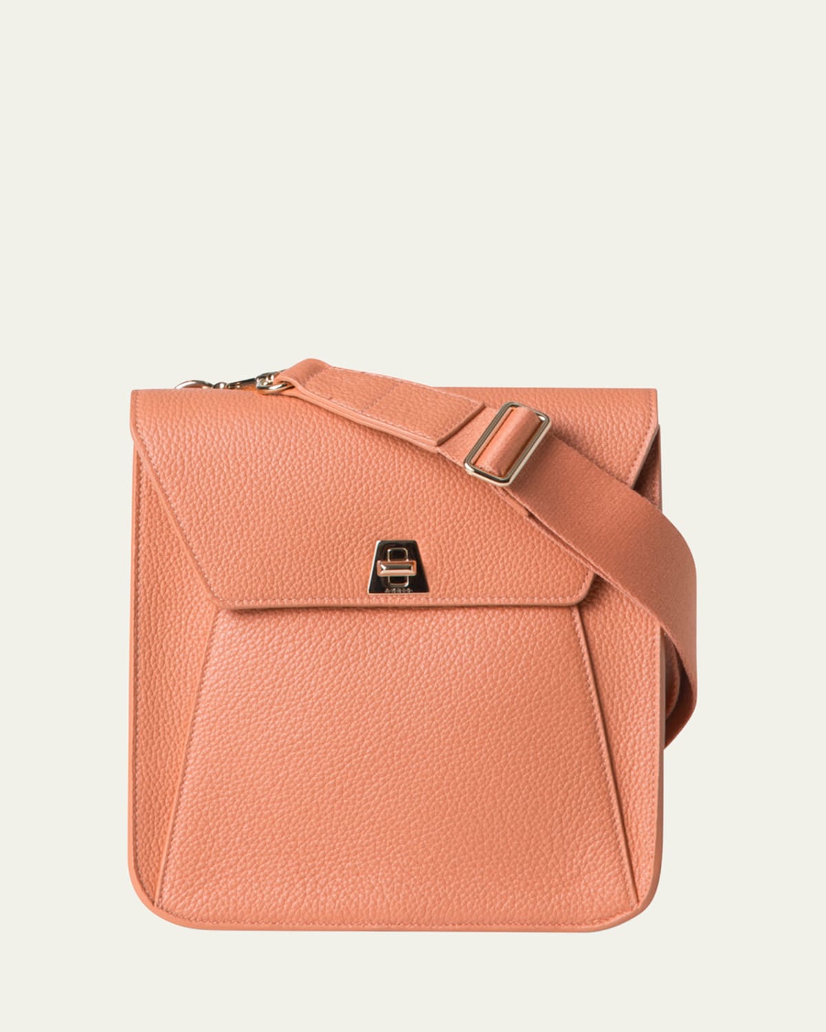 AKRIS ANOUK LITTLE CALFSKIN MESSENGER BAG 