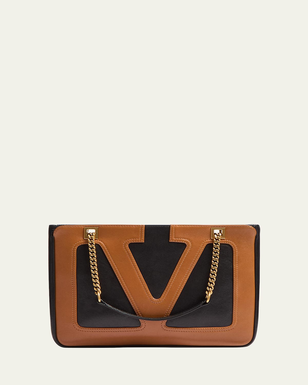 Valentino Viva Superstar Small Tote Bag In Nerospice