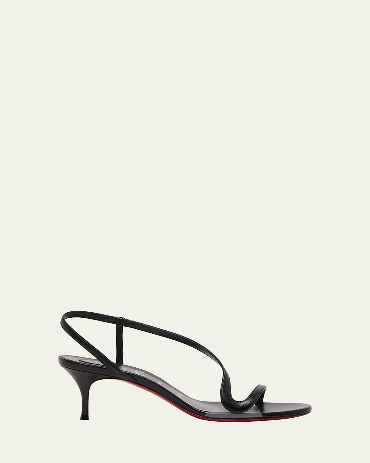 Rosalie Leather Red Sole Slingback Sandals