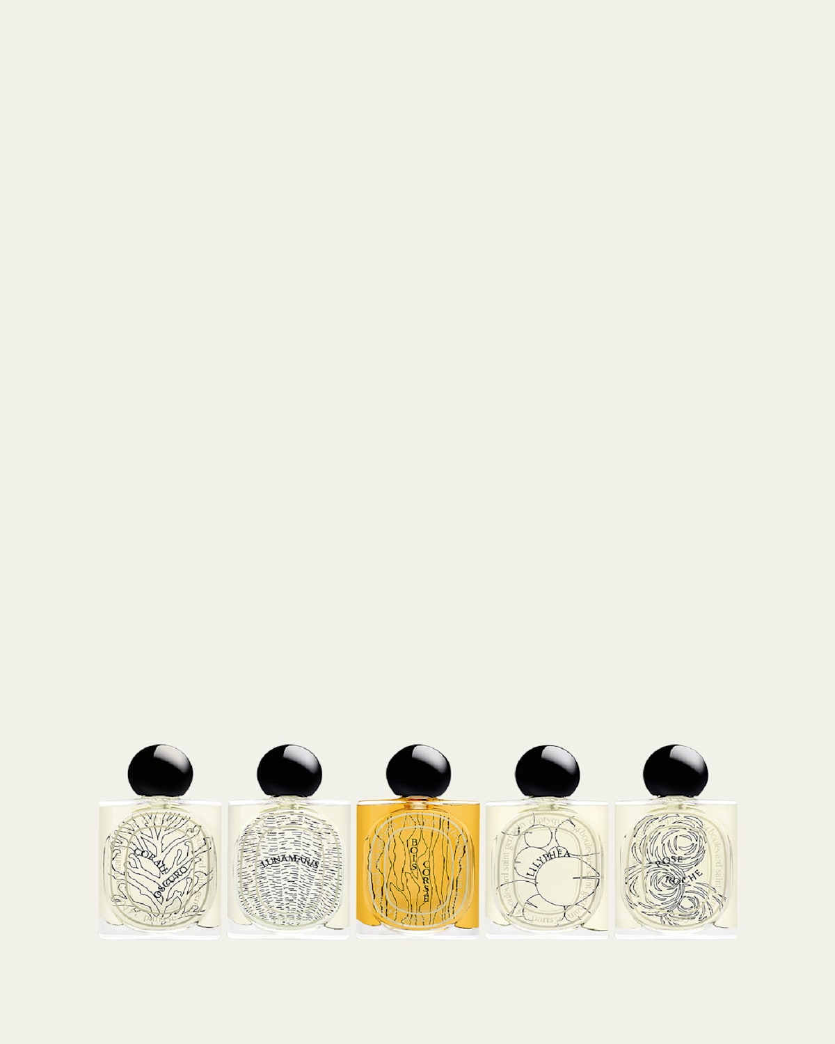 Diptyque Coffret Premium Perfume Miniatures Eau De Parfum Set