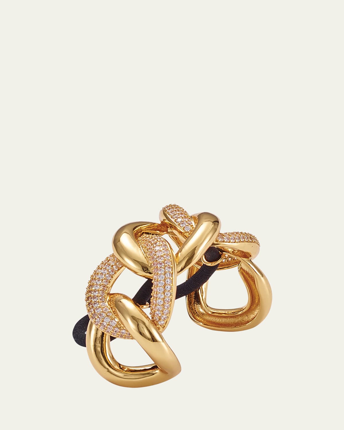 Elena Pave Chain Pony Cuff