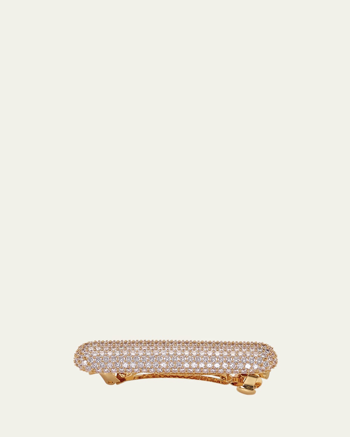 Pave Crystal Bar Barrette