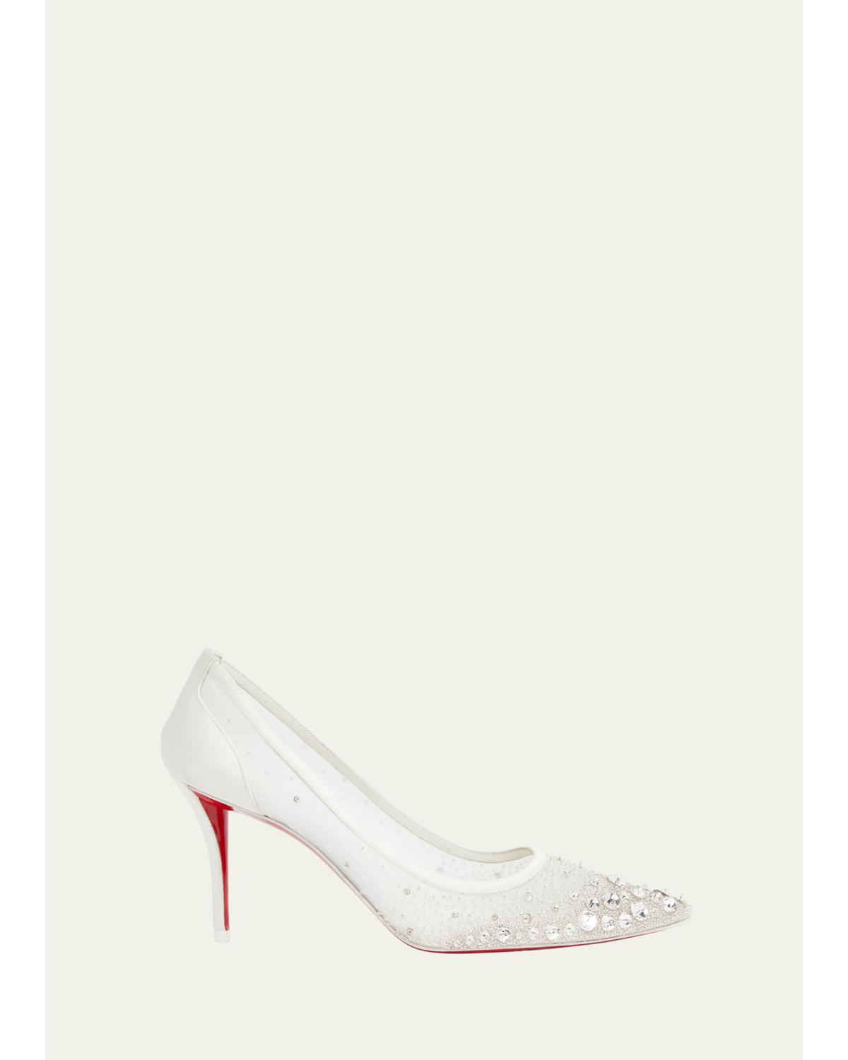 Miss Z Sparkling Red Sole Pumps