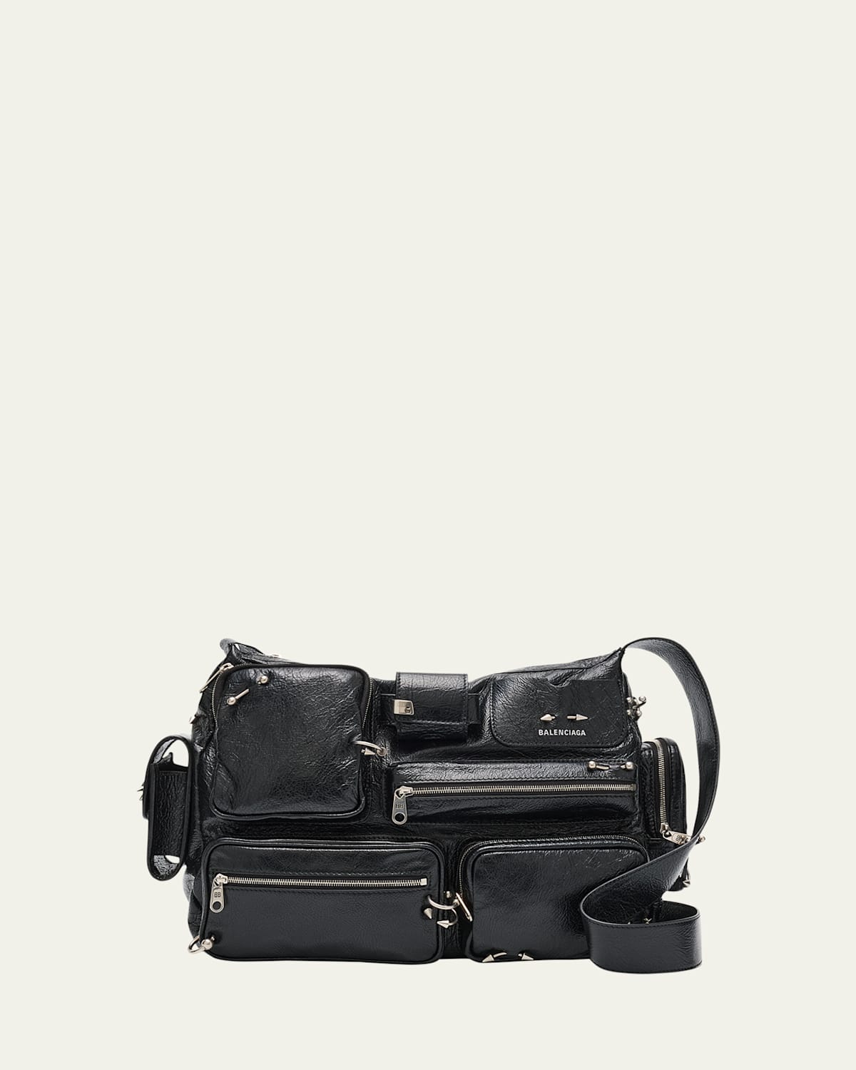 Balenciaga Superbusy Shoulder Bag In Black | ModeSens Balenciaga Superbusy Shoulder Bag In Black | ModeSens