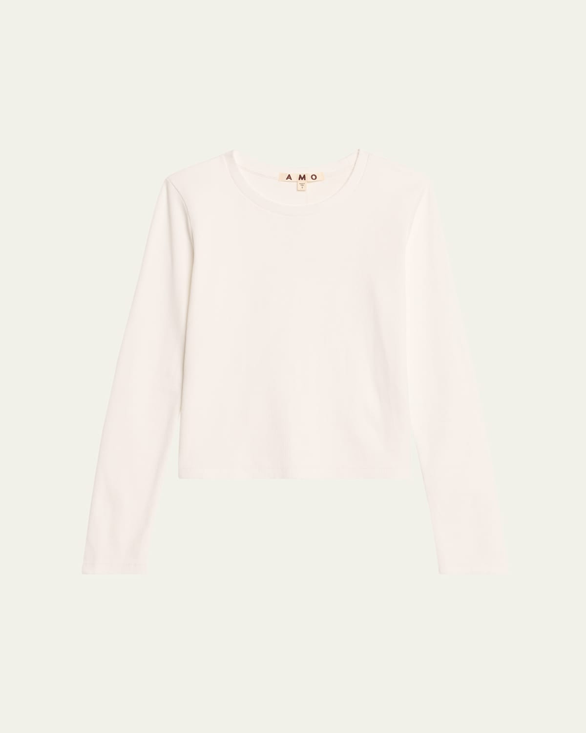 Slim Rib Long-Sleeve Tee