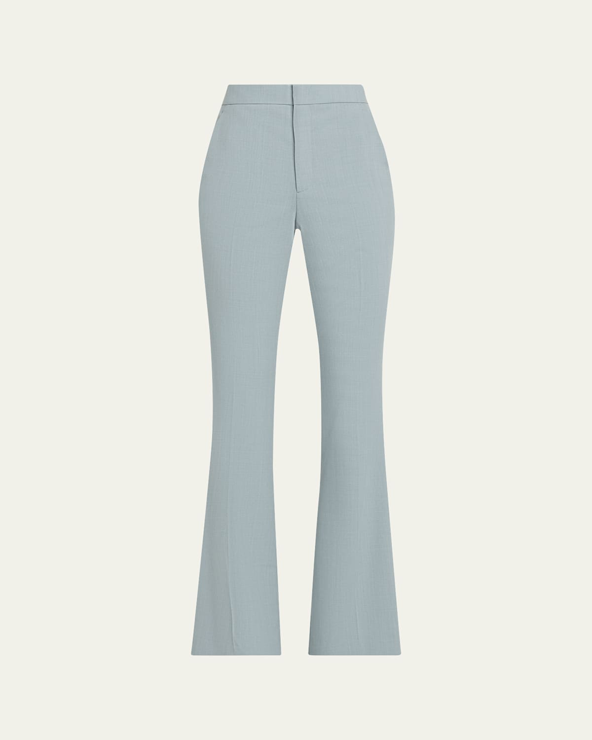 A.l.c Sophie High-rise Flare Pants In Blue