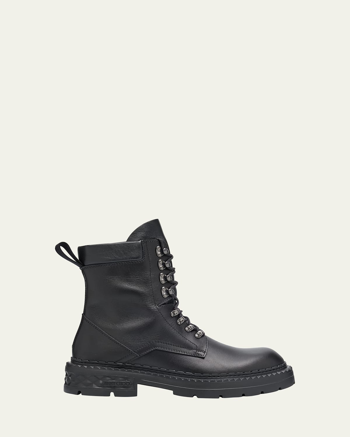 Jimmy Choo Men's Marlow Combat Boots In Black