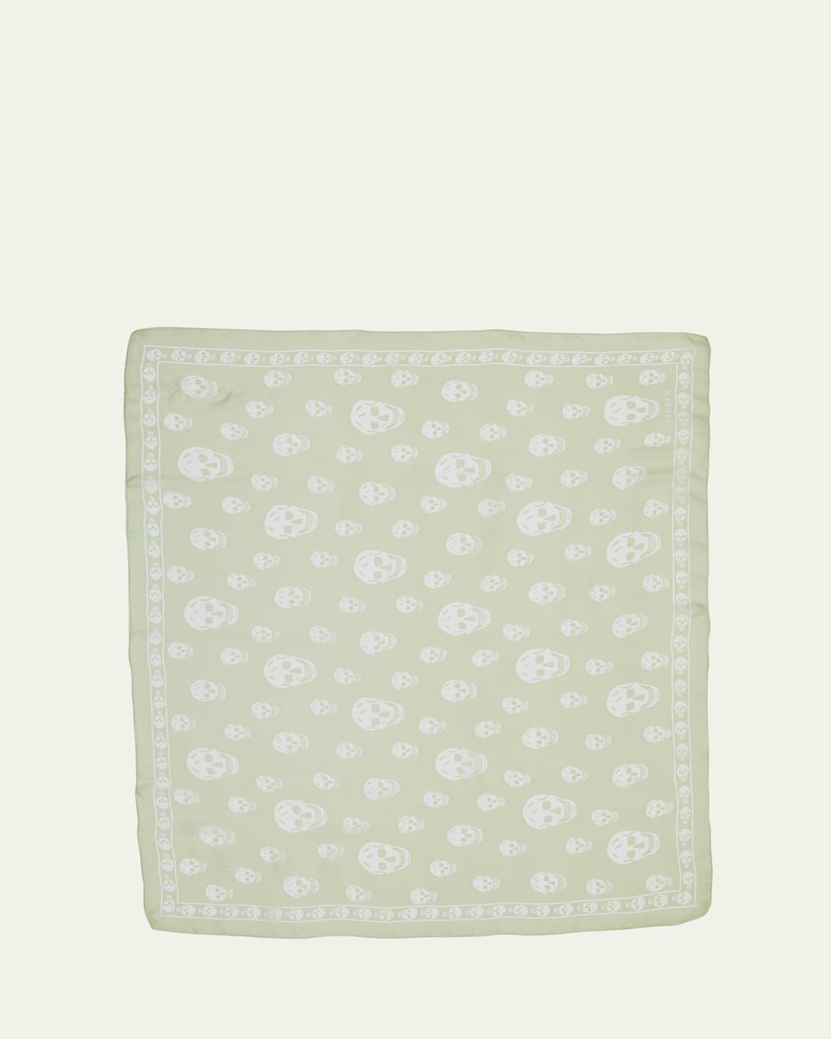 Classic Skull Silk Scarf