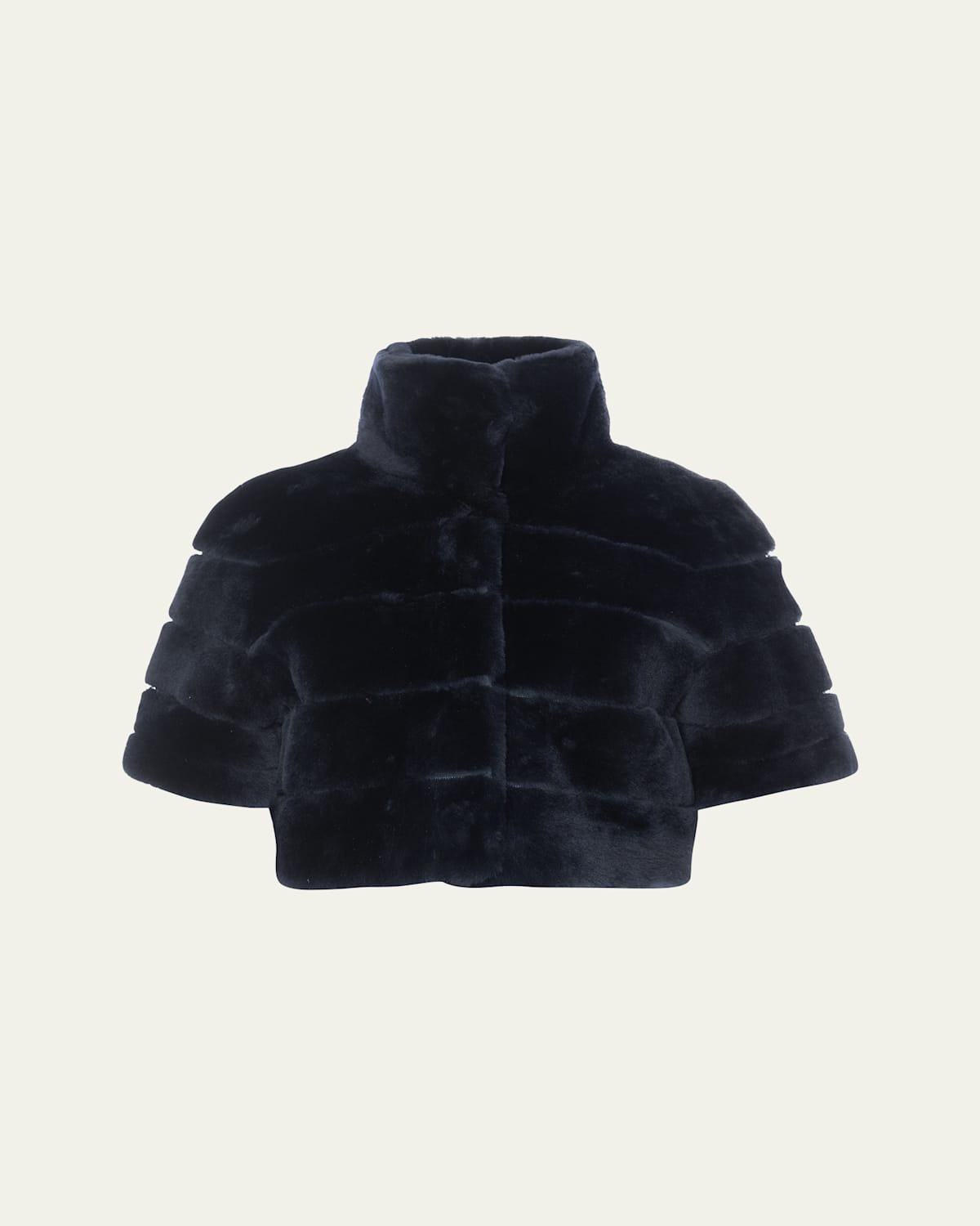 Reversible Shearling Lamb Bolero
