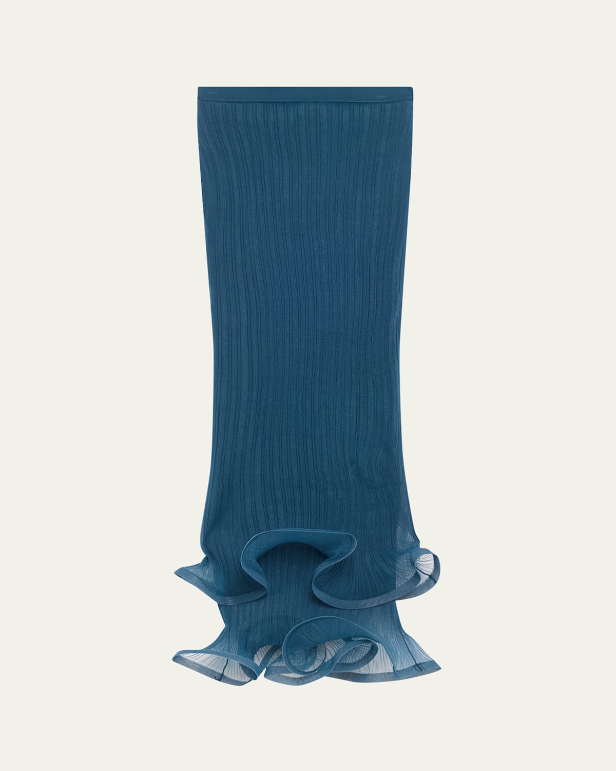 Simkhai Kelso Ruffle Skirt In Celestial