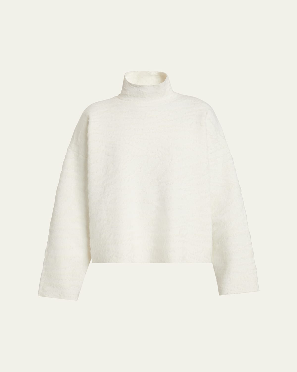 PROENZA SCHOULER WHITE LABEL ASHER BRUSHED KNIT TURTLENECK SWEATER 
