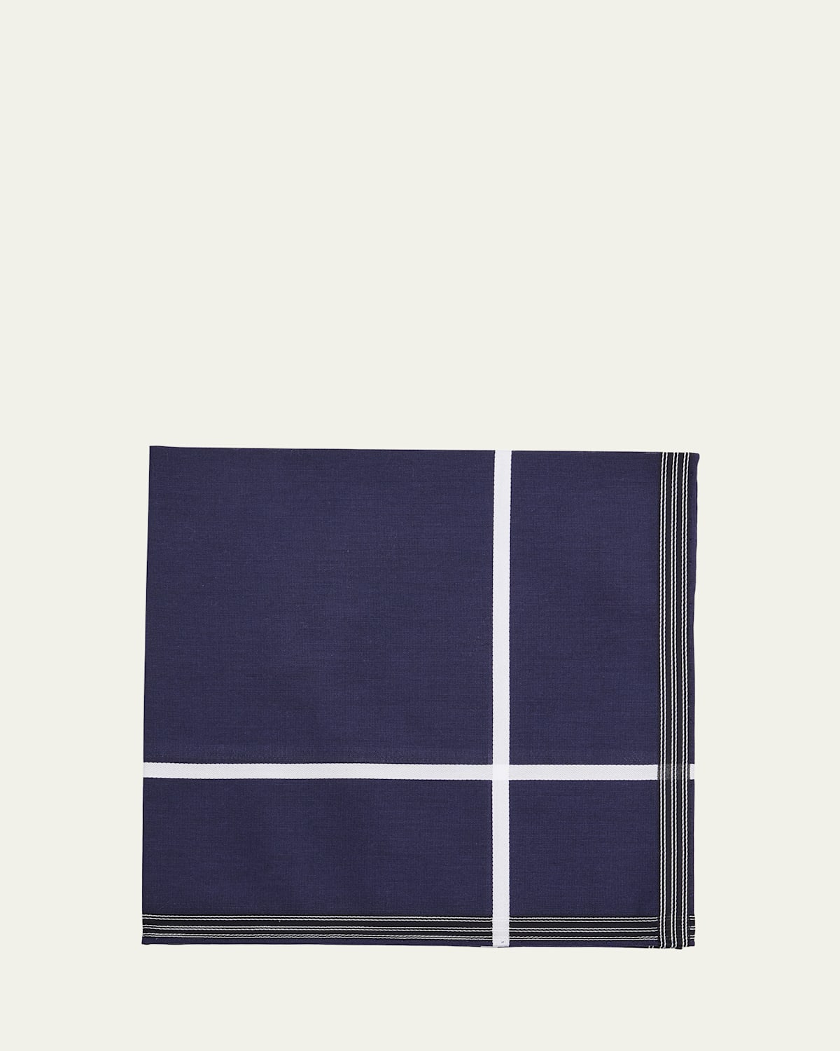 Simonnot Godard Men's Socotra Egyptian Cotton Pocket Square