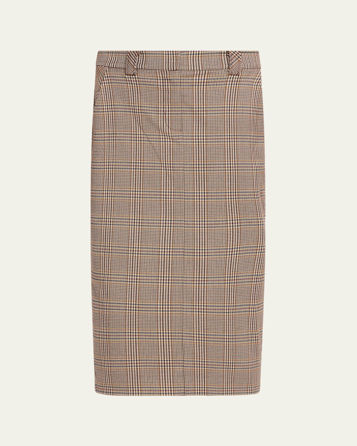 RAMY BROOK CLARISSA PLAID MIDI SKIRT 