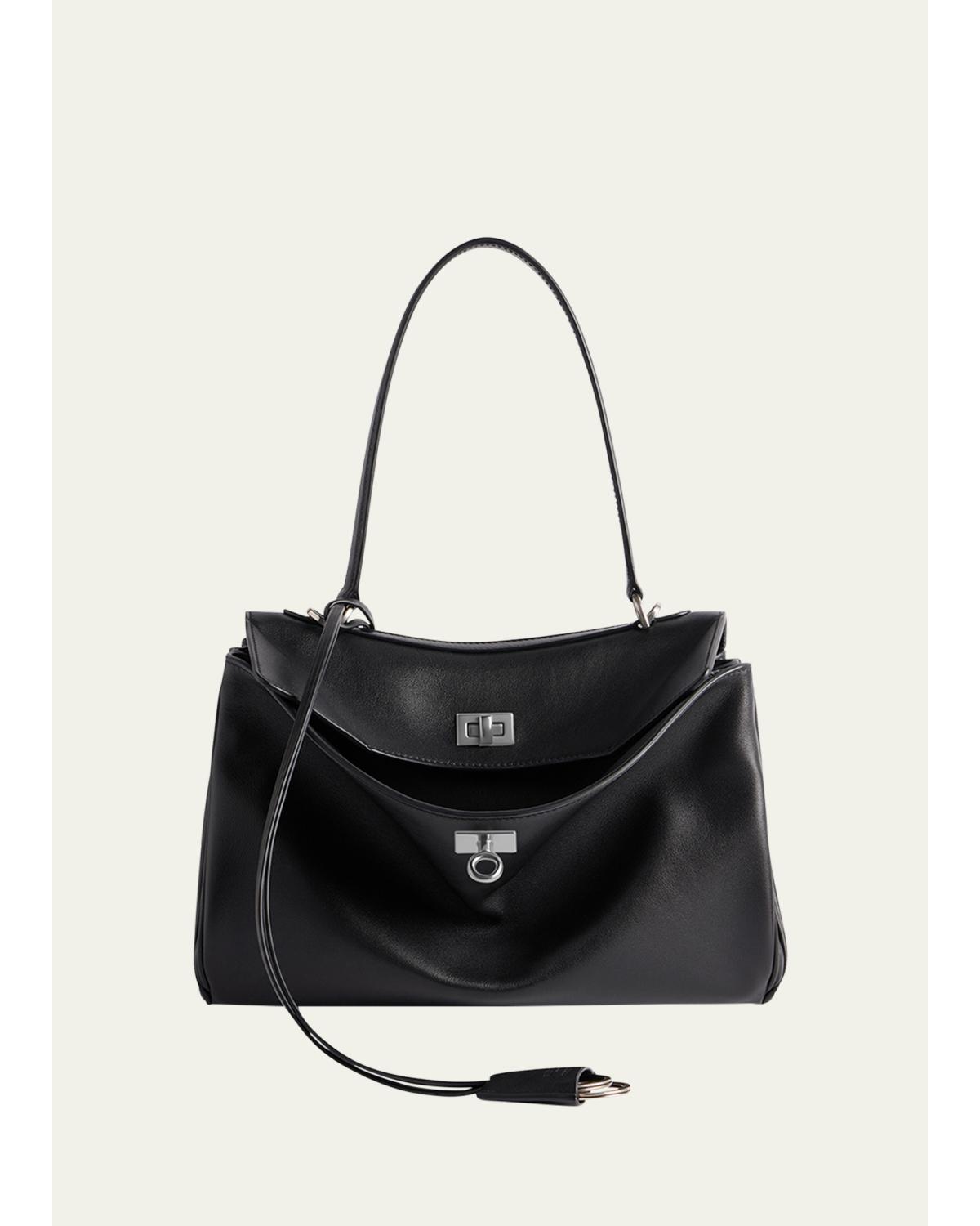 Rodeo Small Calfskin Top-Handle Bag