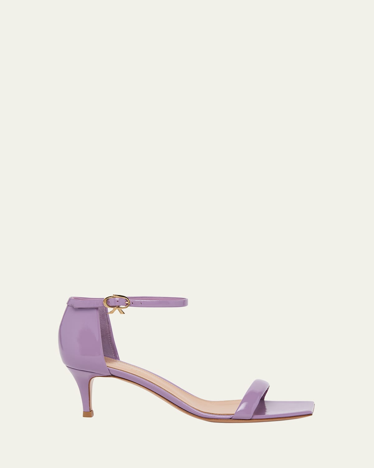 Gianvito Rossi Nuit Leather Ankle-strap Sandals In Melrose