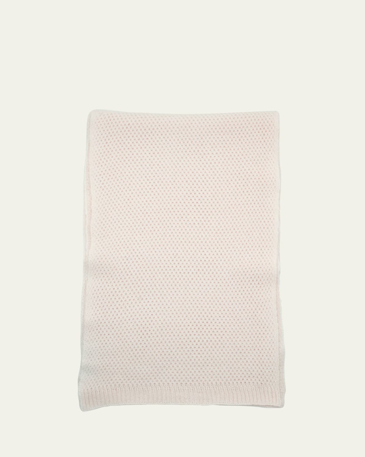 Efelweiss Stitch Cashmere Scarf