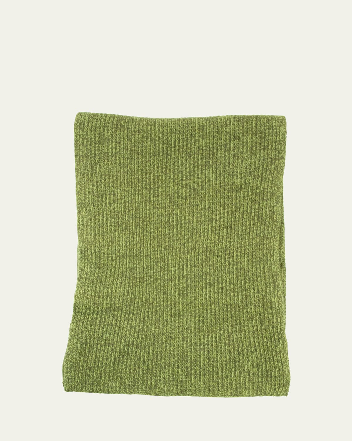 Tweed Ribbed Cashmere Scarf