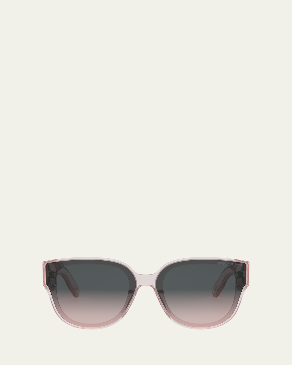 Shop Dior Lady 95.22 R3i Sunglasses In Shiny Pink/grad Smoke