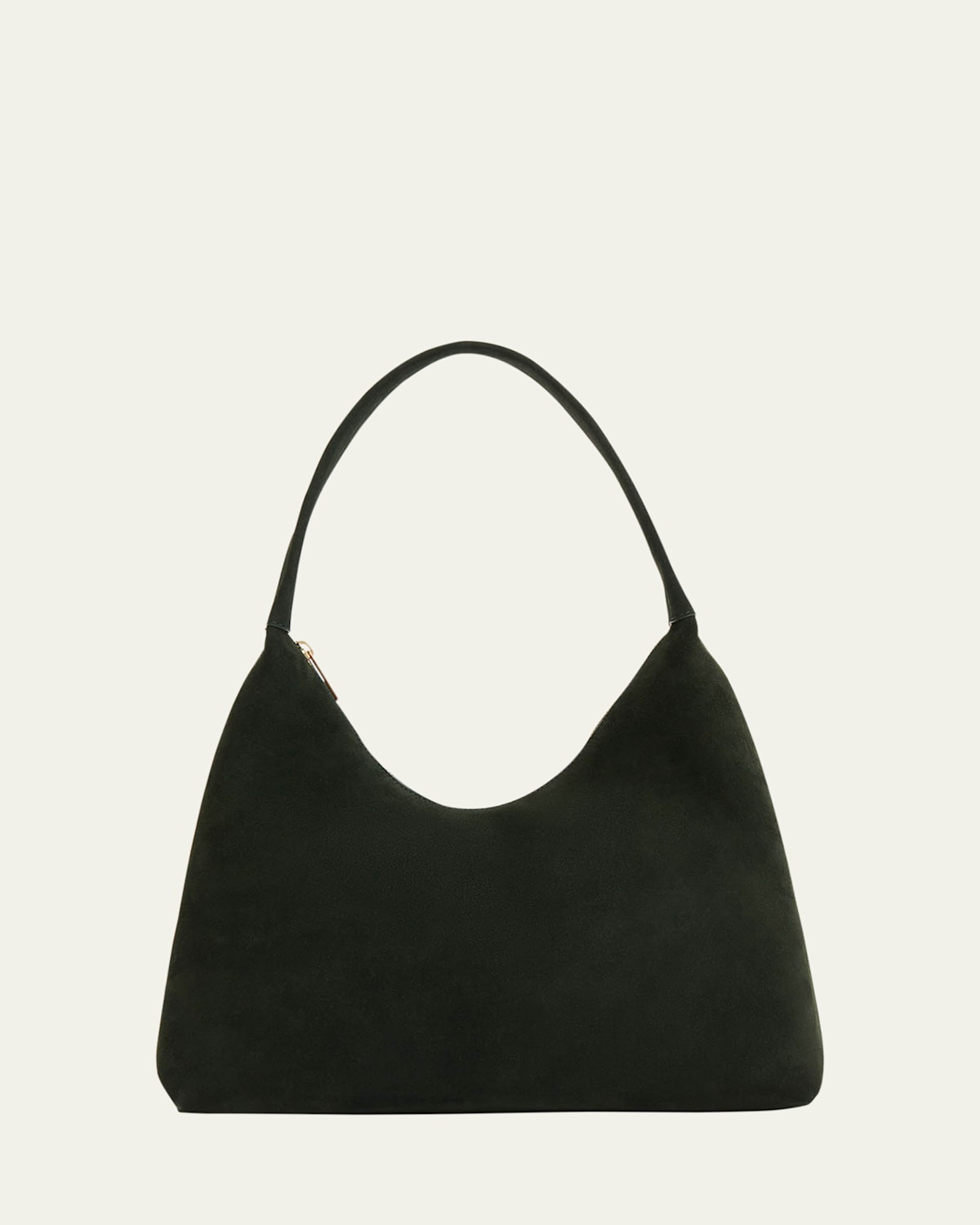 Candy Zip Suede Shoulder Bag