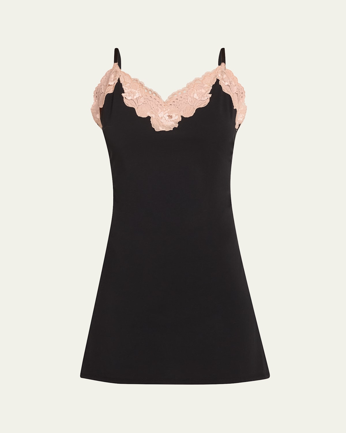Imagine Lace-Trim Jersey Chemise