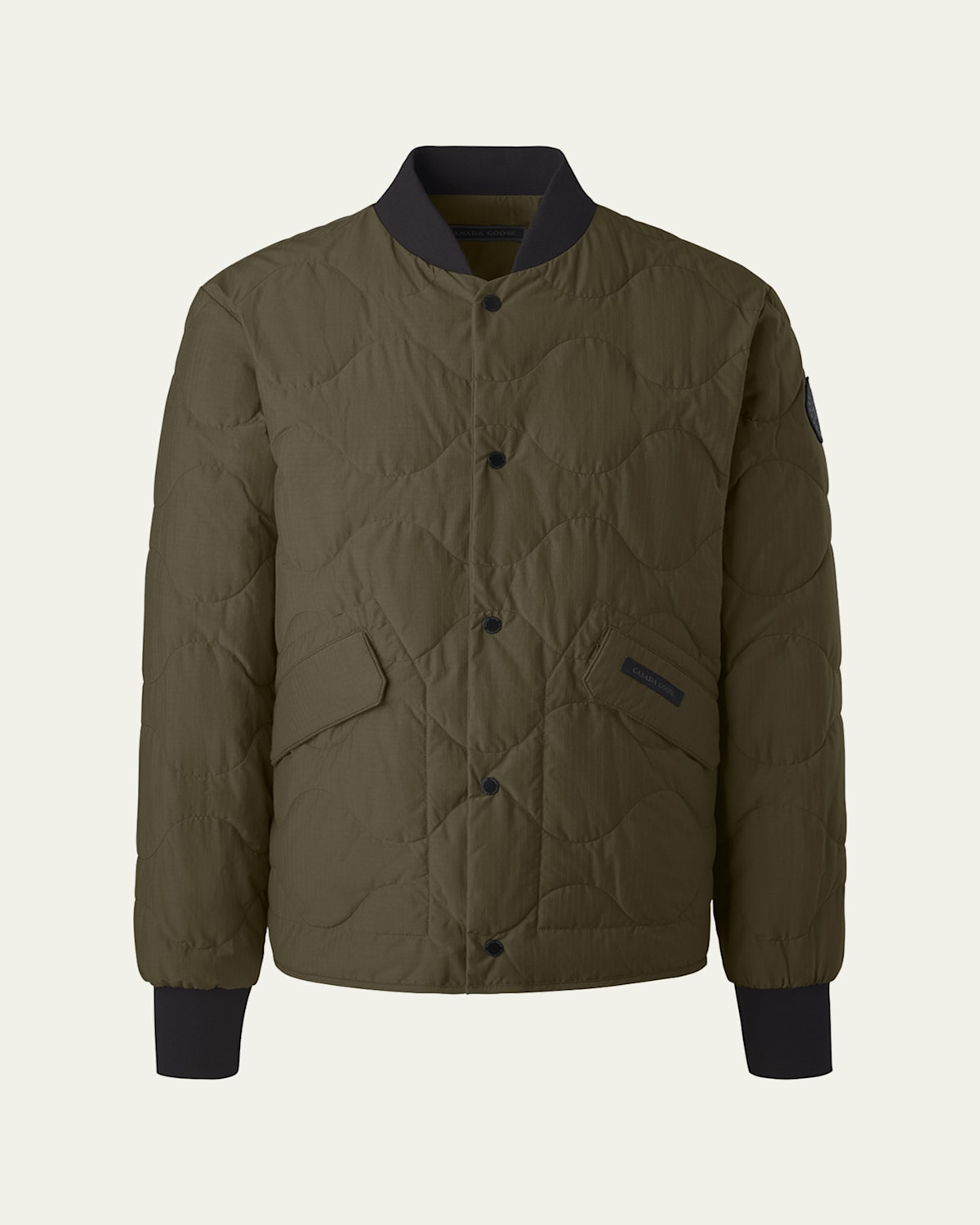 Canada Goose Men's Boswell Reversible Liner Jacket In Military Green
