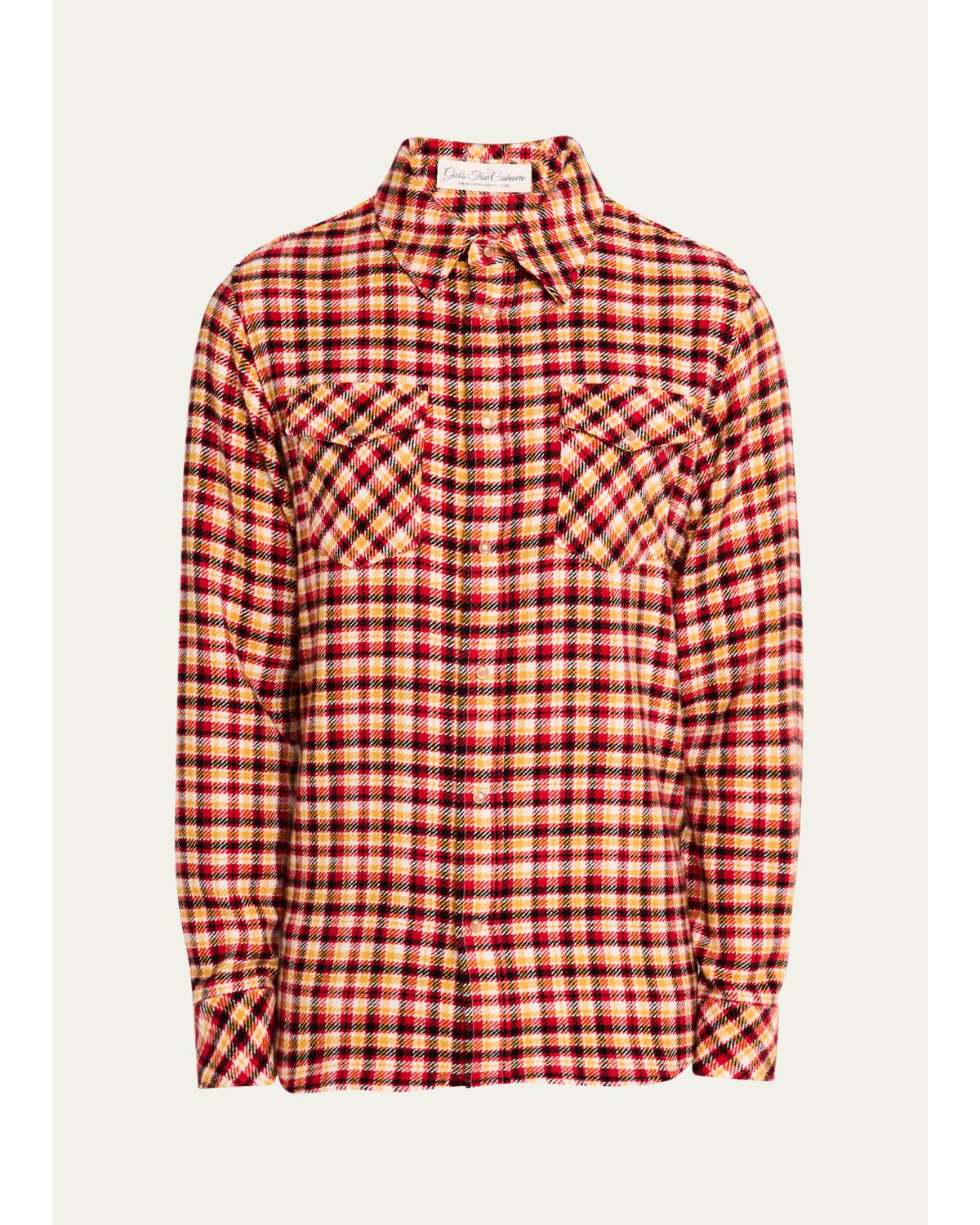 Men'S Sunstone Tartan Sport Shirt
