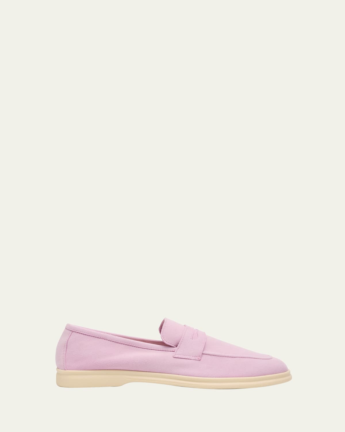 Essenziale Suede Penny Loafers