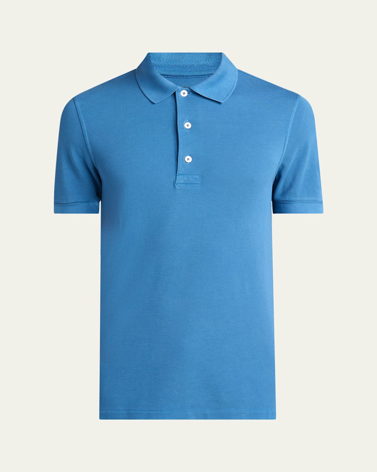 Men's Lyocell Pique Polo Shirt
