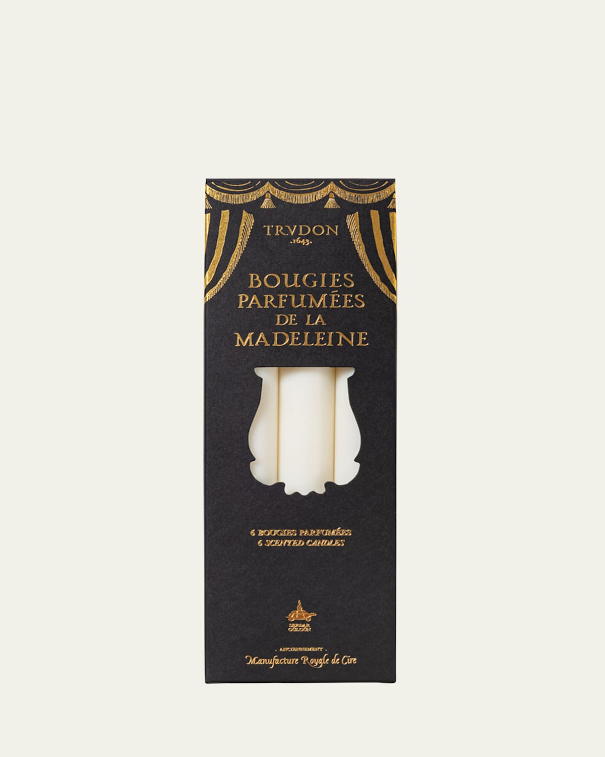 Fir Christmas Tree Madeline Taper Candles, Set of 6
