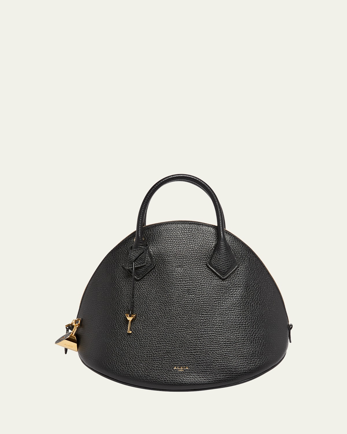 Dome 32 Top-Handle Bag in Leather