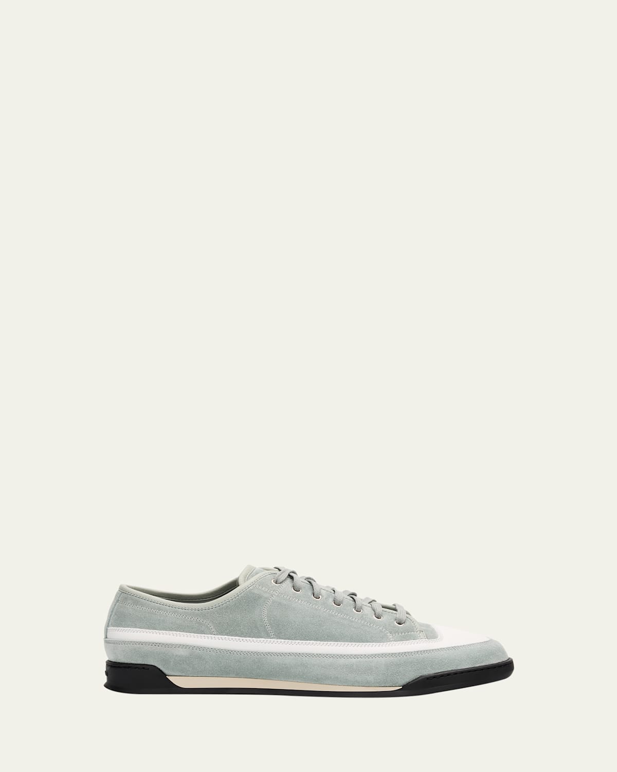 John Lobb Men's Court Suede Runner Sneakers
