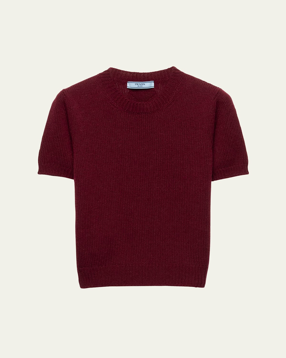 Short Sleeve Cashmere Sweater