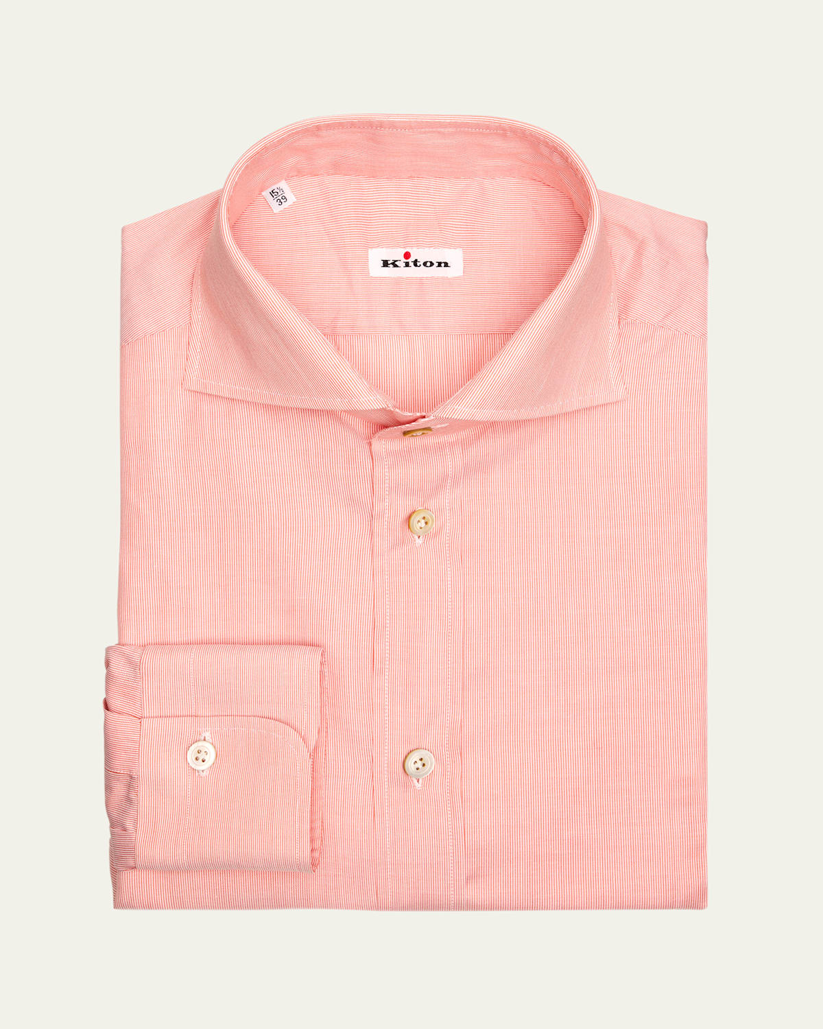 Men's Poplin Mini Stripe Dress Shirt