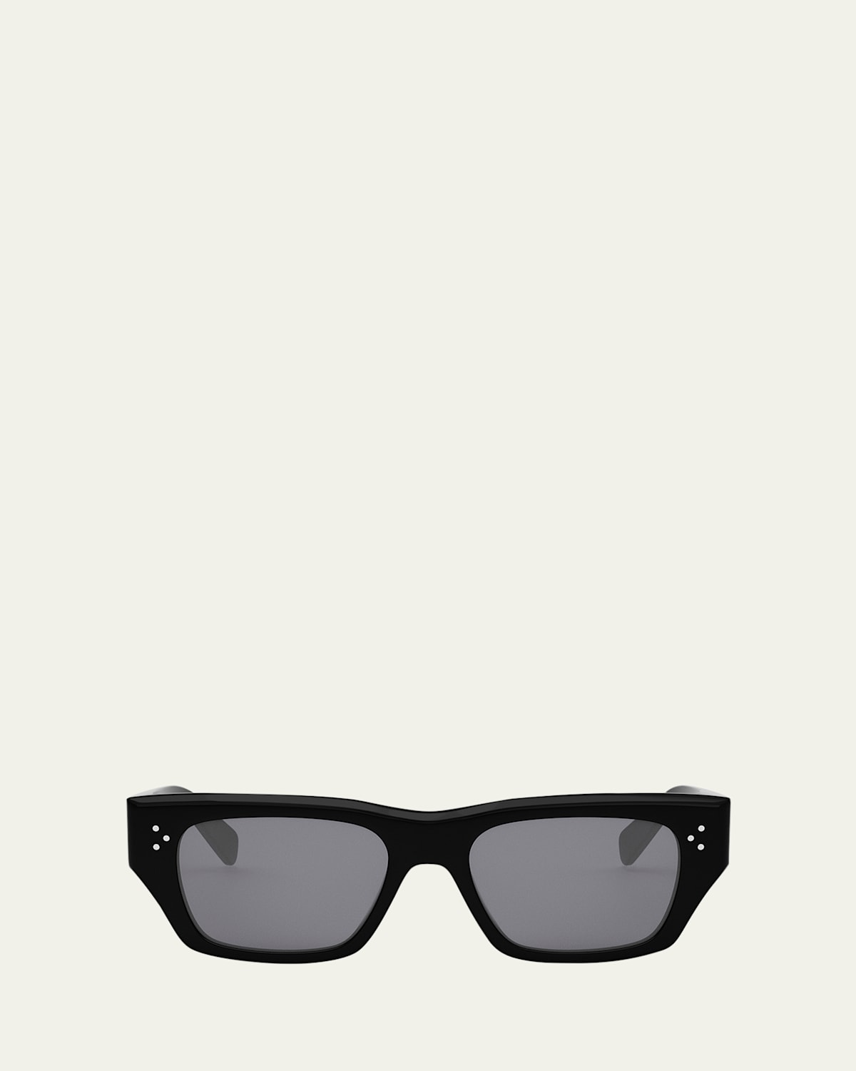 Men's Bold 3 Dots Polarized Square Sunglasses