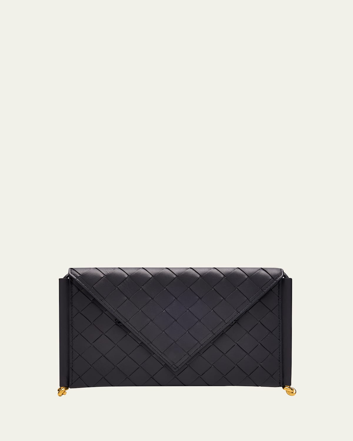 Bottega Veneta Solstice Phone Pouch Bag In Black