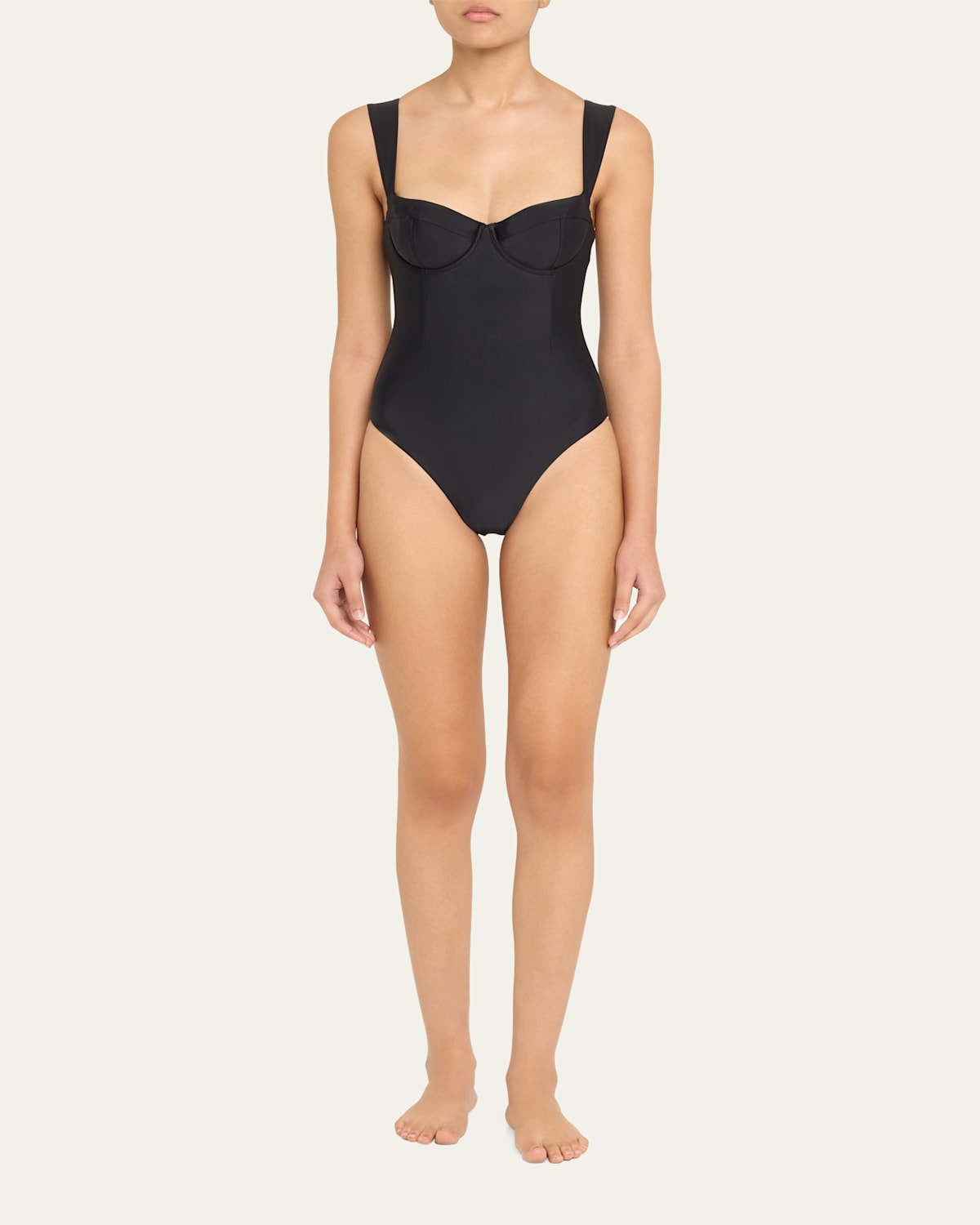 Kyle Bustier One-Piece Swimsuit