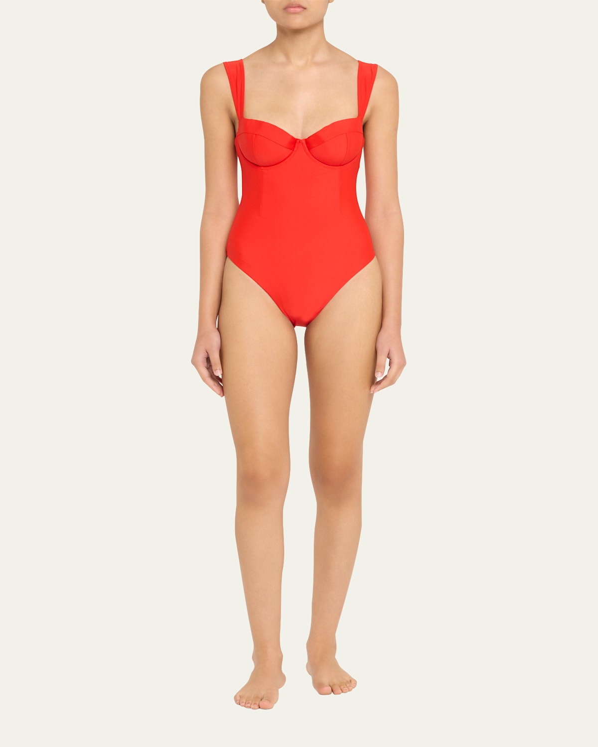 Kyle Bustier One-Piece Swimsuit