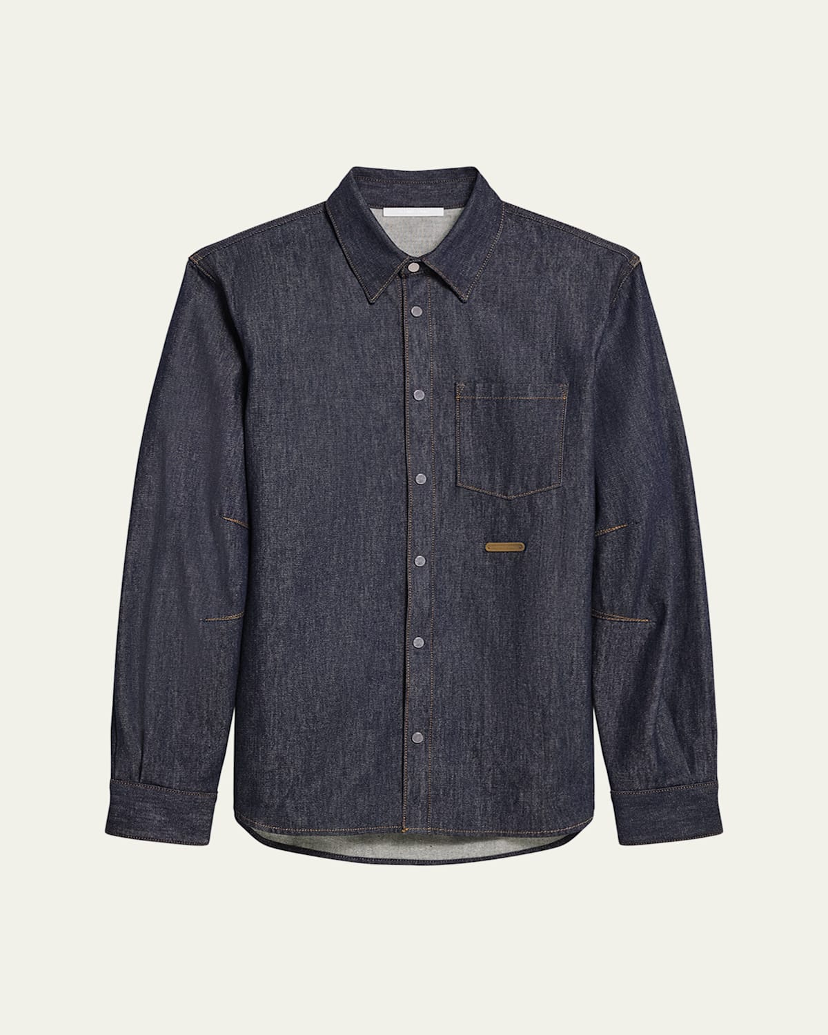 Men's Raw Denim Overshirt
