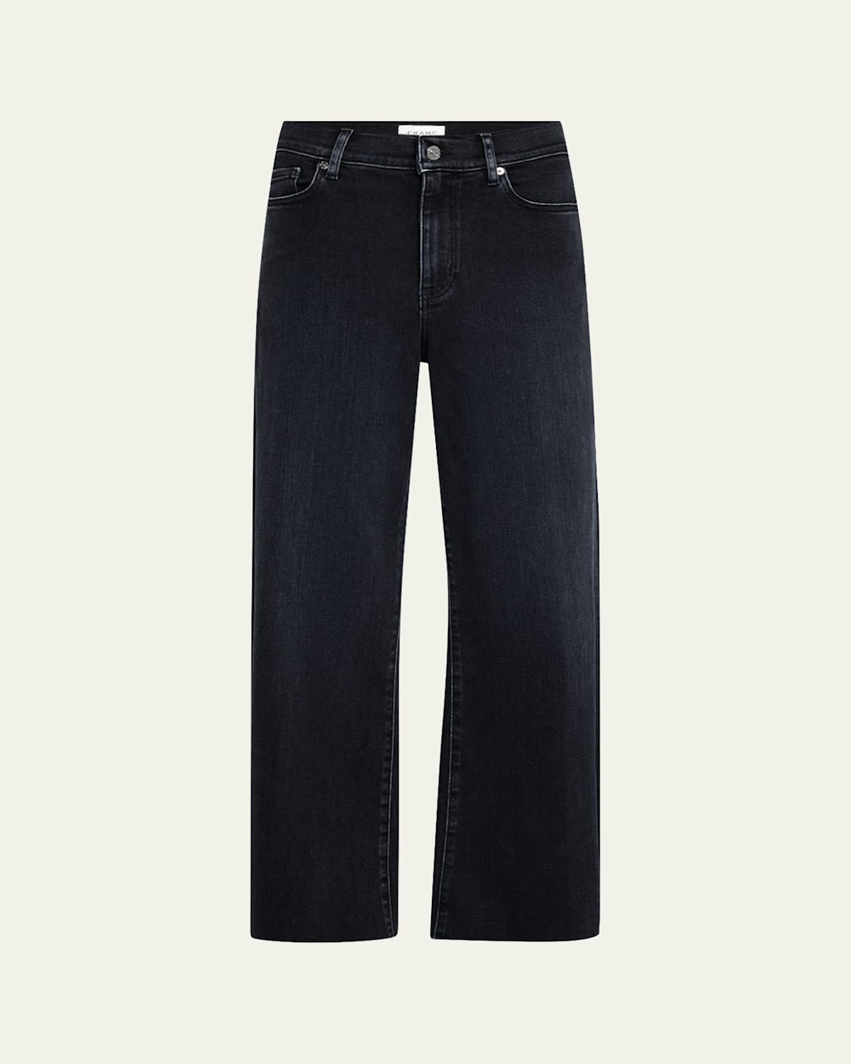 Frame Le Palazzo Crop Jeans In Radio Raw After
